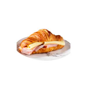 Croissant de Jamón y Queso